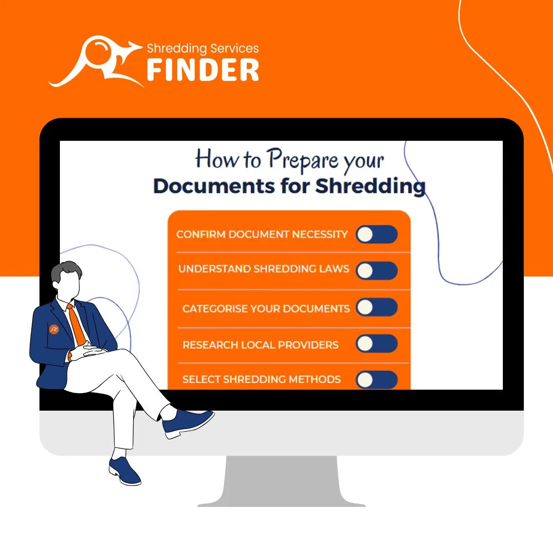 You are currently viewing Preparing papers for shredding
