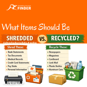 Read more about the article Shredding vs Recycling